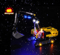 Brick Shine Light Kit for LEGO® Heavy Duty Excavator 42121
