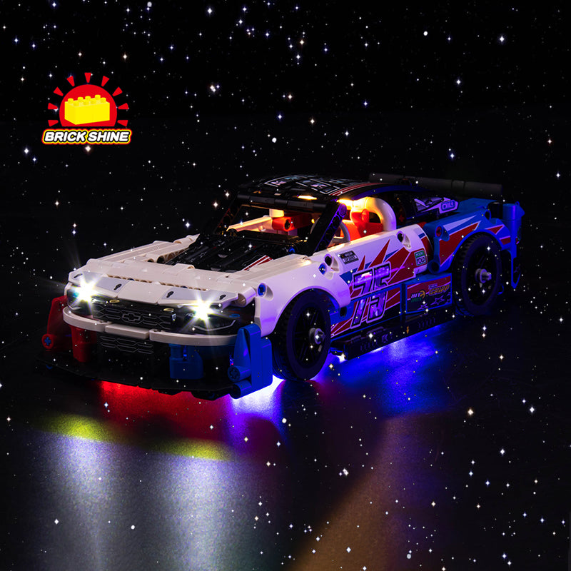 Brick Shine Light Kit for LEGO NASCAR Next Gen Chevrolet Camaro