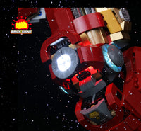 Brick Shine -  Light Kit for LEGO® Hulkbuster 76210
