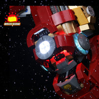 Brick Shine -  Light Kit for LEGO® Hulkbuster 76210