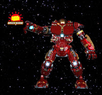 Brick Shine -  Light Kit for LEGO® Hulkbuster 76210
