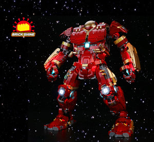 Brick Shine -  Light Kit for LEGO® Hulkbuster 76210