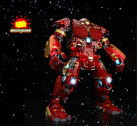 Brick Shine -  Light Kit for LEGO® Hulkbuster 76210
