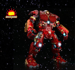 Brick Shine -  Light Kit for LEGO® Hulkbuster 76210