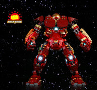 Brick Shine -  Light Kit for LEGO® Hulkbuster 76210
