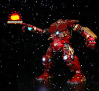 Brick Shine -  Light Kit for LEGO® Hulkbuster 76210
