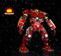 Brick Shine -  Light Kit for LEGO® Hulkbuster 76210
