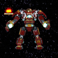 Brick Shine -  Light Kit for LEGO® The Hulkbuster: The Battle of Wakanda 76247
