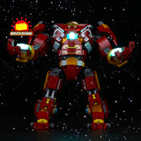 Brick Shine -  Light Kit for LEGO® The Hulkbuster: The Battle of Wakanda 76247
