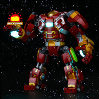 Brick Shine -  Light Kit for LEGO® The Hulkbuster: The Battle of Wakanda 76247
