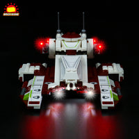 Brick Shine -  Light Kit for LEGO® Star Wars Republic Fighter Tank 75342
