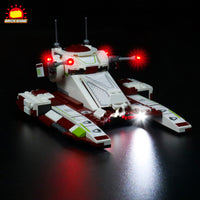 Brick Shine -  Light Kit for LEGO® Star Wars Republic Fighter Tank 75342
