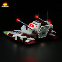 Brick Shine -  Light Kit for LEGO® Star Wars Republic Fighter Tank 75342
