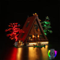 Brick Shine -  Light Kit for LEGO® A-Frame Cabin 21338
