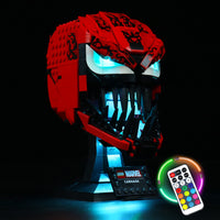 Brick Shine - Light Kit for LEGO® Marvel Spider-man Carnage Building Kit 76199
