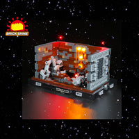 Brick Shine  GC Light Kit for  LEGO® Death Star Trash Compactor   Diorama 75339