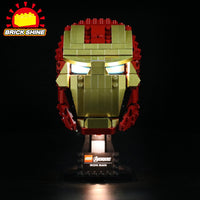 Brick Shine - GC Light Kit for LEGO® 76165 Iron Man Helmet
