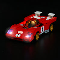 Brick Shine - GC Light kit for LEGO® Speed Champions 1970 Ferrari 512 M 76906
