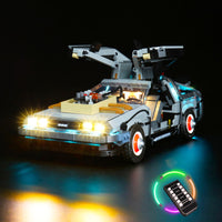 Brick Shine - Light kit for LEGO® Back to the Future Time Machine 10300
