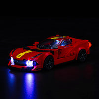 Brick Shine -  Light Kit for LEGO® Ferrari 812 Competizione 76914
