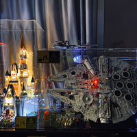 Display King - Acrylic display case for LEGO® Millennium Falcon 75192  (Vertical style)