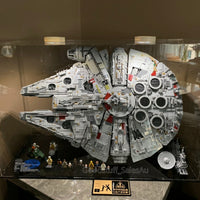 Display King - Acrylic display case for LEGO® Millennium Falcon 75192  (Vertical style)