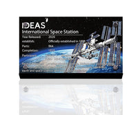 Display plaque for  LEGO International Space Station 21321
