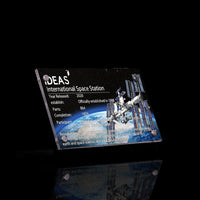 Display plaque for  LEGO International Space Station 21321
