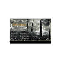 Display plaque  for LEGO The Lord of The Rings The Tower of Orthanc 10237
