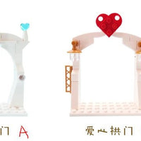 Personalized handmade brick frame