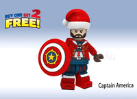 Minifigures Avengers Marvel Christmas Characters - a set of 3 x minifigures
