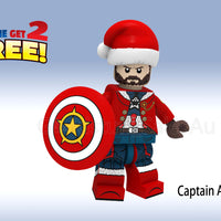 Minifigures Avengers Marvel Christmas Characters - a set of 3 x minifigures