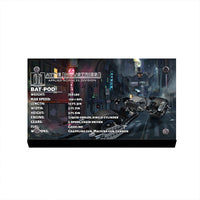 Display plaque for Display plaque for LEGO Batman Bat Pod 5004590