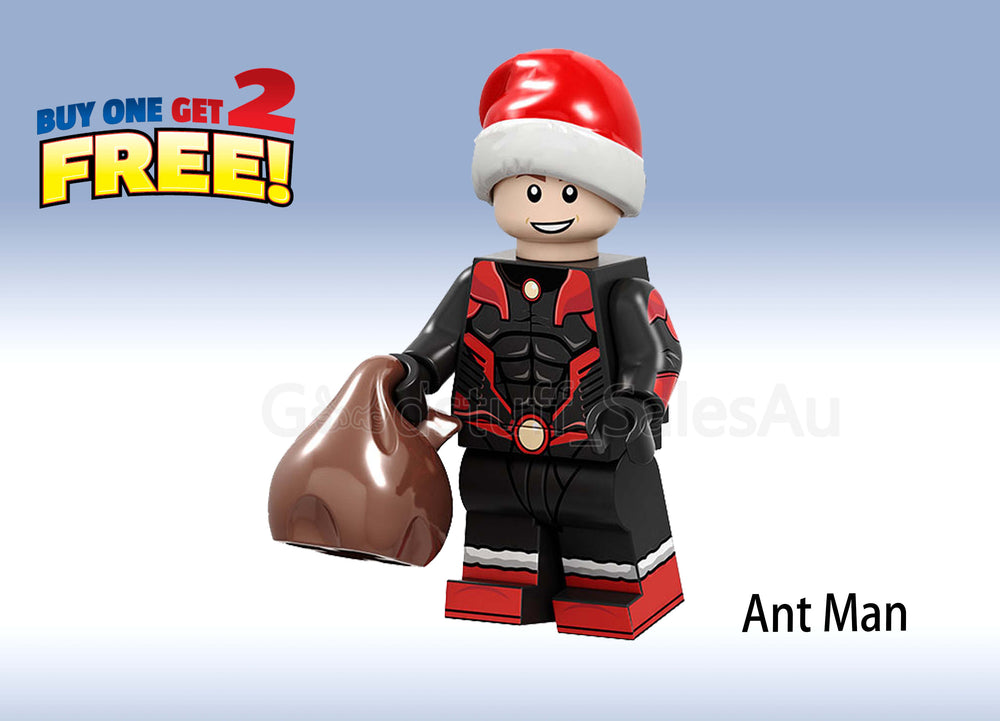 Minifigures Avengers Marvel Christmas Characters  - a set of 3 x minifigures