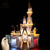 Brick Shine GC Light Kit for LEGO® The Disney Castle 71040
