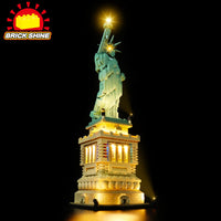 Brick Shine -  Light Kit for LEGO® Architecture Statue of Liberty 21042
