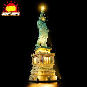 Brick Shine -  Light Kit for LEGO® Architecture Statue of Liberty 21042