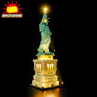 Brick Shine -  Light Kit for LEGO® Architecture Statue of Liberty 21042
