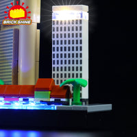 Brick Shine -  Light Kit for LEGO® Architecture Singapore 21057
