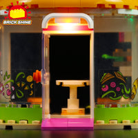 Brick Shine  GC Light Kit for LEGO® Friends Heartlake City Organic Cafe 41444
