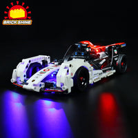 Brick Shine - Light kit for LEGO® Formula E Porsche 99X Electric 42137
