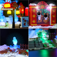 Brick Shine - GC Light Kit for LEGO® Lunar New Year Ice Festival 80109
