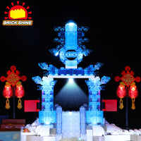 Brick Shine - GC Light Kit for LEGO® Lunar New Year Ice Festival 80109
