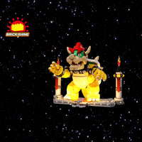 Brick Shine -  Light Kit for LEGO® The Mighty Bowser 71411