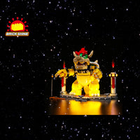 Brick Shine -  Light Kit for LEGO® The Mighty Bowser 71411
