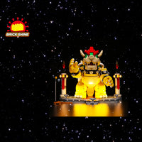 Brick Shine -  Light Kit for LEGO® The Mighty Bowser 71411