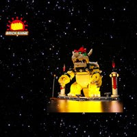 Brick Shine -  Light Kit for LEGO® The Mighty Bowser 71411