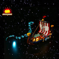 Brick Shine  GC Light Kit for LEGO® Viking Ship and the Midgard Serpent 31132